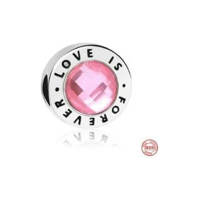 Prosperk Korálek stříbrný na náramek love is forever S2135