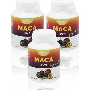 Adiel Maca 3v1 forte 3 x 90 kapslí