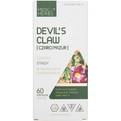 Medica Herbs Diablov pazúr 600 mg 60 kapsúl
