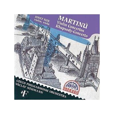 Josef Suk - Martinů: Koncerty pro housle č. 1 a 2 CD