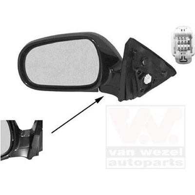 Vonkajšie zrkadlo VAN WEZEL 2527805