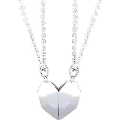 HARAHU Колие Magnet Heart - Сребърен KP26948 (26948)