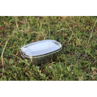 BasicNature Кутия за обяд от неръждаема стомана 0, 45 л (555301)