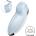 Satisfyer Tap & Climax 2 - клитор стимулатор и вибратор 2в1 - син