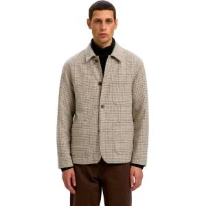SELECTED Сако Selected Landon blazer - Grey (Light Grey Melange / Check)