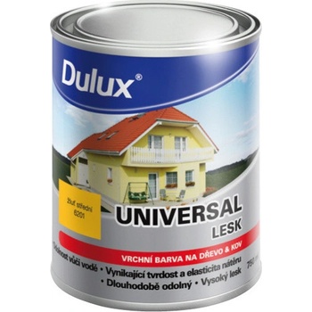 Dulux Universal lesk 0,75 l sivá pastelová