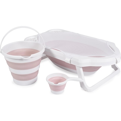 Cangaroo Сгъваем комплект за баня Cangaroo - Hawaii, розов (109370)