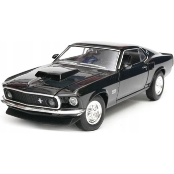 Welly Метална кола Welly - Ford Mustang Boss 429, 1: 24, черна (1DCTYWE0402406724D)