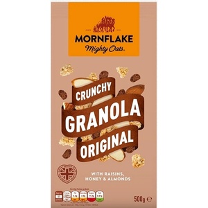 Mornflake Хрупкава Гранола Original 500 g - gymbeam - 110,31 лв