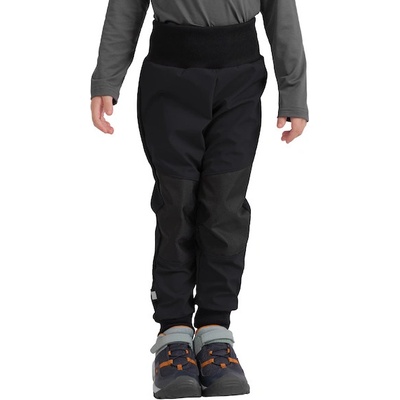 Unuo Batolecí softshellové kalhoty s fleecem Street Strong Černá