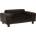 vidaXL Dog sofa 81x43x31 cm grey pleather 170955