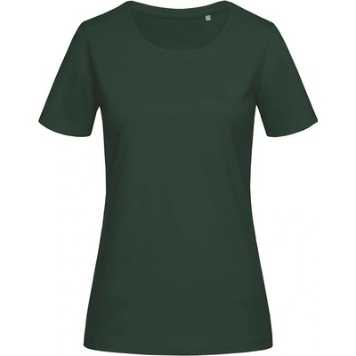Stedman Dámske tričko Lux Fitted Crew neck opal čierna