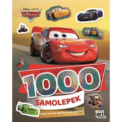 Jiri Models 1000 samolepek s aktivitami Auta Cars samolepky