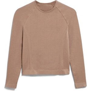 Armedangels Дамска блуза за йога ARMEDANGELS Women's Seamless Longsleeve Yoga shirt - Dusty Stone (916-7771-0313)