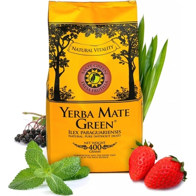 Yerba Mate Green FRESA FRUTILLA 400 g