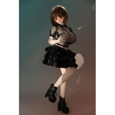 60cm mini sex doll Chubby Mini Sex Doll Hedy, Short Stack Tanned 60cm Swedish Sex Doll  (Redhead) main image 0