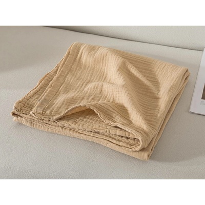 XPOSE Mušelínové pleny Premium béžové 30x30 cm Mušelín 3ks