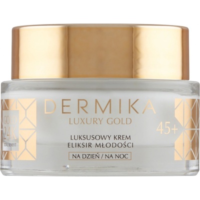 Dermika Luxury Gold omlazující krém 45+ 50 ml