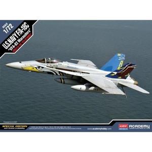 Academy Комплект модел самолет 12534 - f/a-18c u. s navy vfa-82 "marauders" le: (1: 72)