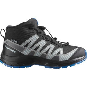 Salomon Детски туристически обувки Salomon Kid's XA Pro V8 Mid Waterproof Walking boots - Black / Monument / French Blue - размер 29 (EU) (702-4206-0112)