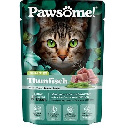 Pawsome! Adult s tuňákem a fazolkami 85 g