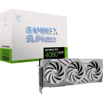 MSI GeForce RTX 4080 SUPER GAMING X SLIM WHITE 16GB GDDR6X 256bit (V511-220R)