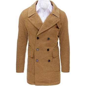 Dstreet panský zimný kabát cx0362 Hnedý