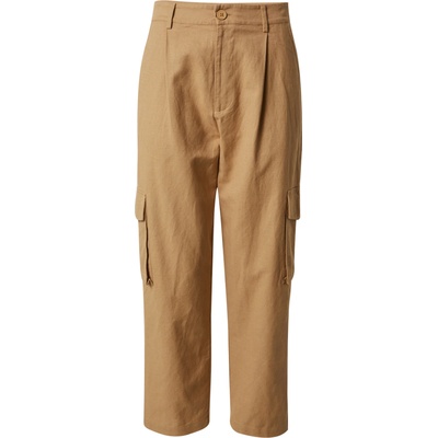 Dan Fox Apparel Панталон с набор 'Matti' кафяво, размер L