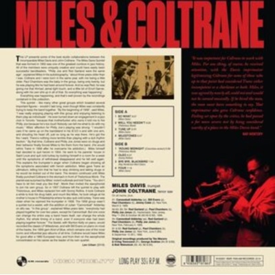 DAVIS, MILES & JOHN COLTRANE - IN COPENHAGEN 1960 LP