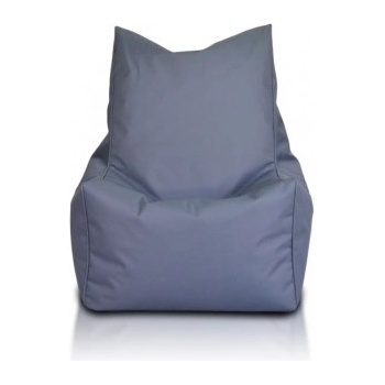 Ecopuf SOLID polyester NC16 Tmavo sivá