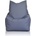 Ecopuf SOLID polyester NC16 Tmavo sivá