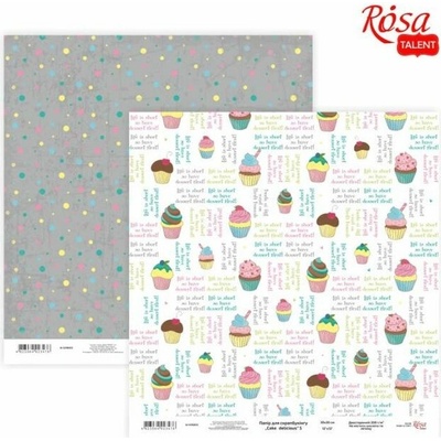 Rosa Papiere na scrapbooking 30.48 x 30.48 cm Cake delicious - No. 5