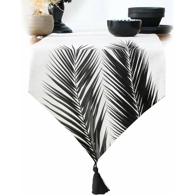 Minimalist Cushion CoversBehúň Black Tree 45x140cm