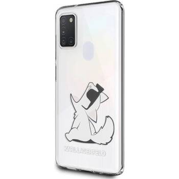 KARL LAGERFELD Предпазен калъф Karl Lagerfeld KLHCM21CFNRC Choupette Fun за Samsung Galaxy M21, Clear