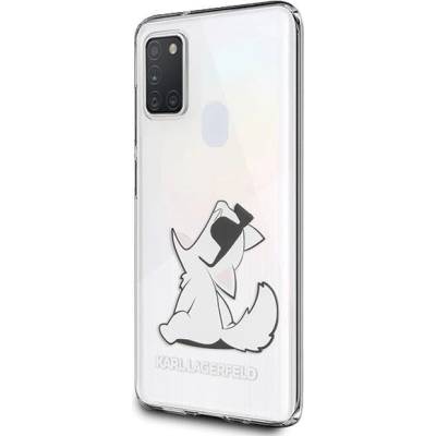 KARL LAGERFELD Предпазен калъф Karl Lagerfeld KLHCM21CFNRC Choupette Fun за Samsung Galaxy M21, Clear