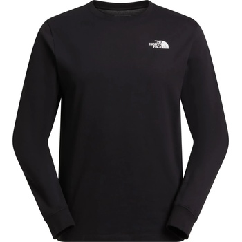 The North Face Мъжка блуза с дълъг ръкав The North Face Evolution Box NSE Regular Long Sleeve Longsleeve - Black / White - размер XL (216-7967-0115)