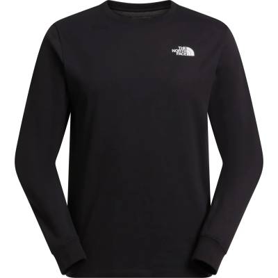 The North Face Мъжка блуза с дълъг ръкав The North Face Evolution Box NSE Regular Long Sleeve Longsleeve - Black / White - размер XL (216-7967-0115)