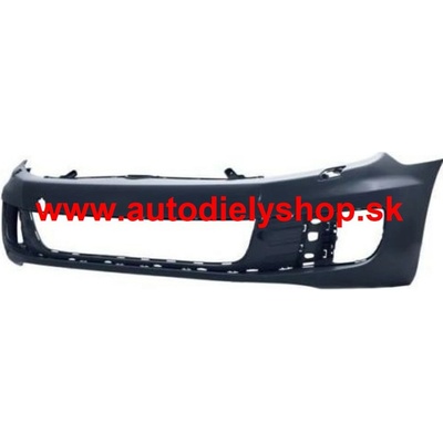 VW GOLF VI GTI 5/09-12 predný nárazník s otvormi pre ostrekovače svetiel
