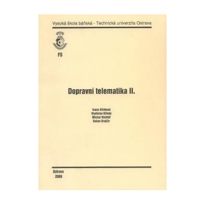 Dopravní telematika II. - Ivana Olivková