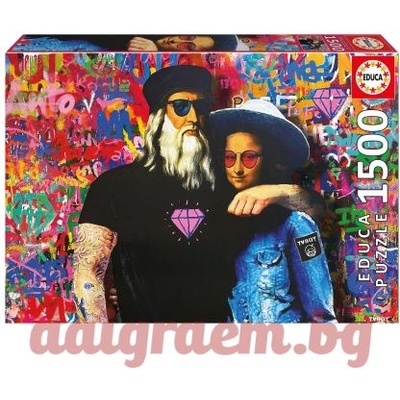 Educa Пъзел educa 20181 - 1500 части - Лео и Лиза (edu20181)