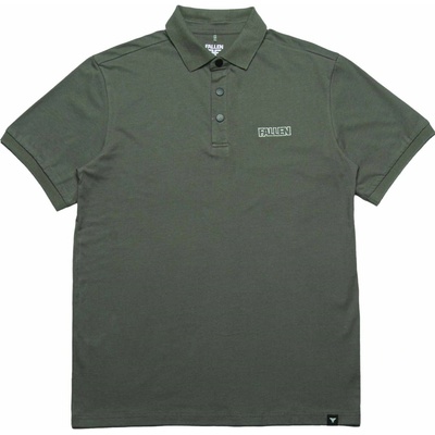 Fallen tričko Polo Oversize Tee Olive White