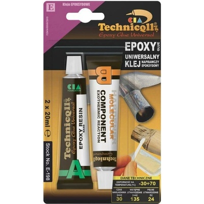 TECHNICQLL Lepidlo epoxidové univerzální 2x20 ml