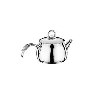 Hascevher - Иноксов чайник с метална дръжка ф10.5xh11см 1л Mini HR-HOME PERFECT-(4CYD024) (0189340)
