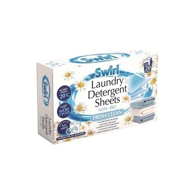 Swirl Fresh Clean Speciální prací utěrky na praní 20 pracích cyklů