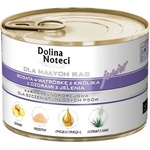 Dolina Noteci PREMIUM за кучета от малки породи JUNIOR, богато на заешки черен дроб и еленски езици, 12x185 г