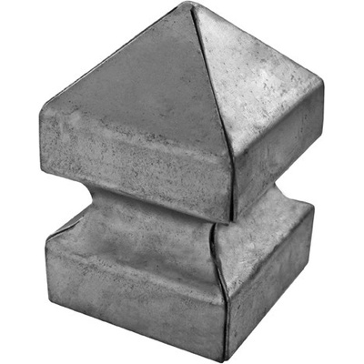 EKOfence Krytka na plotový stĺpik 80x80, h135, t2,3mm 6735