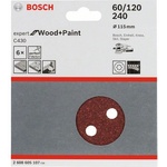 Bosch Шлайфхартия bosch c430, 5 бр. 60; 120; 240 2608605107 (2608605107)