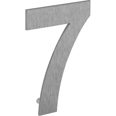 Walteco Domovní číslo "7", 130mm, nerez , 20901