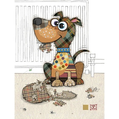 Luxusní přání G047 BUG ART - PATCHES PUPPY