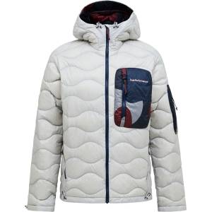Peak Performance Мъжко пухено яке Peak Performance Aop Helium Utility Down Jacket - Antarctica / 333 Snowbank (004-7216-0213)